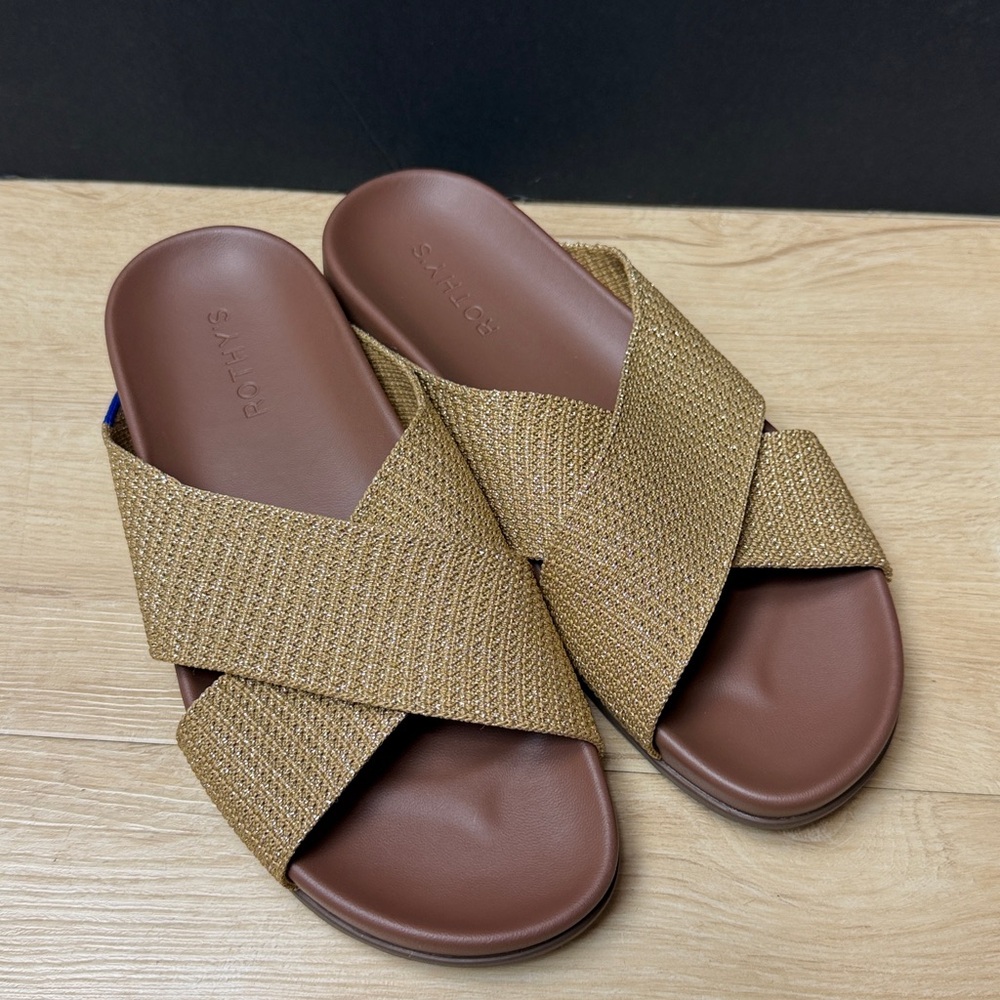 Rothy's The Weekend Slide in Golden Sun, SIZE 8 1/2 US - Picture 5 of 9